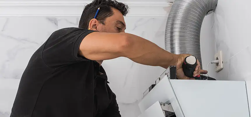 Precision In-wall Dryer Vent Cleaning & Rerouting Corrections in Navarre, FL
